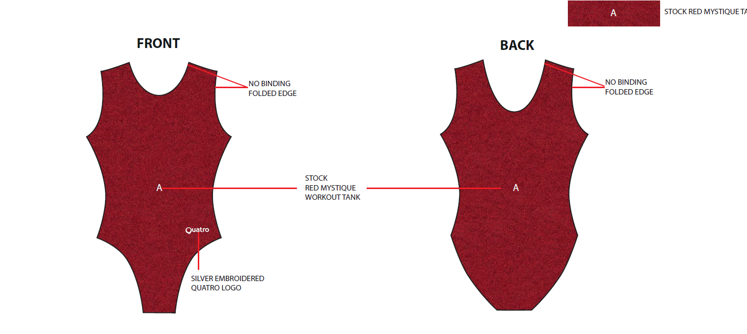 ASCPA Pro shop 2025 - RED MYSTIQUE TANK SS leo - D3