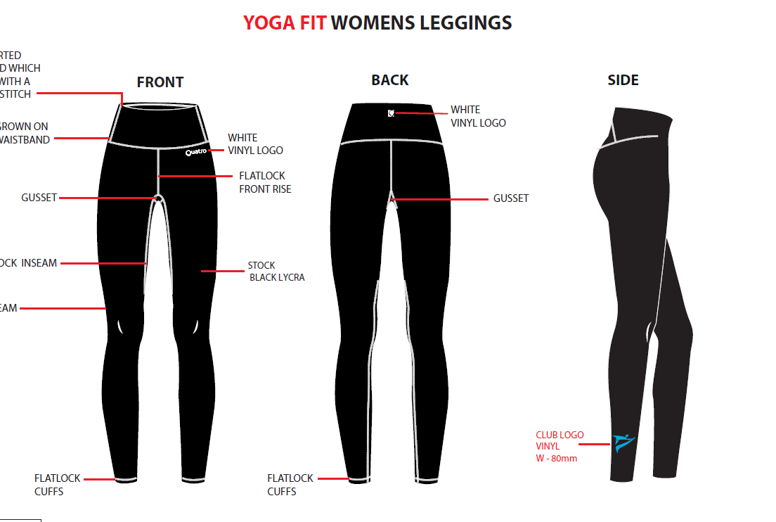 AS BONNE GARDE NANTES YOGA LEGGINGS23