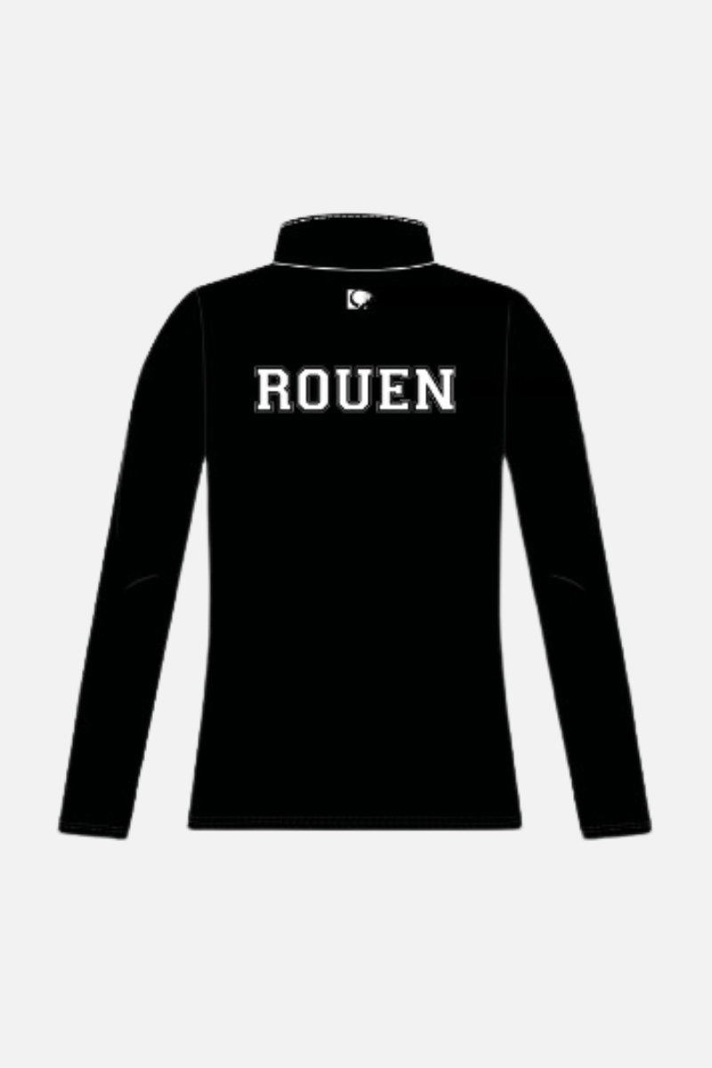 EG ROUEN Black Women Yoga Fitted Jacket