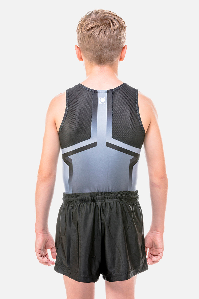 Labyrinth Black Mens Leotard