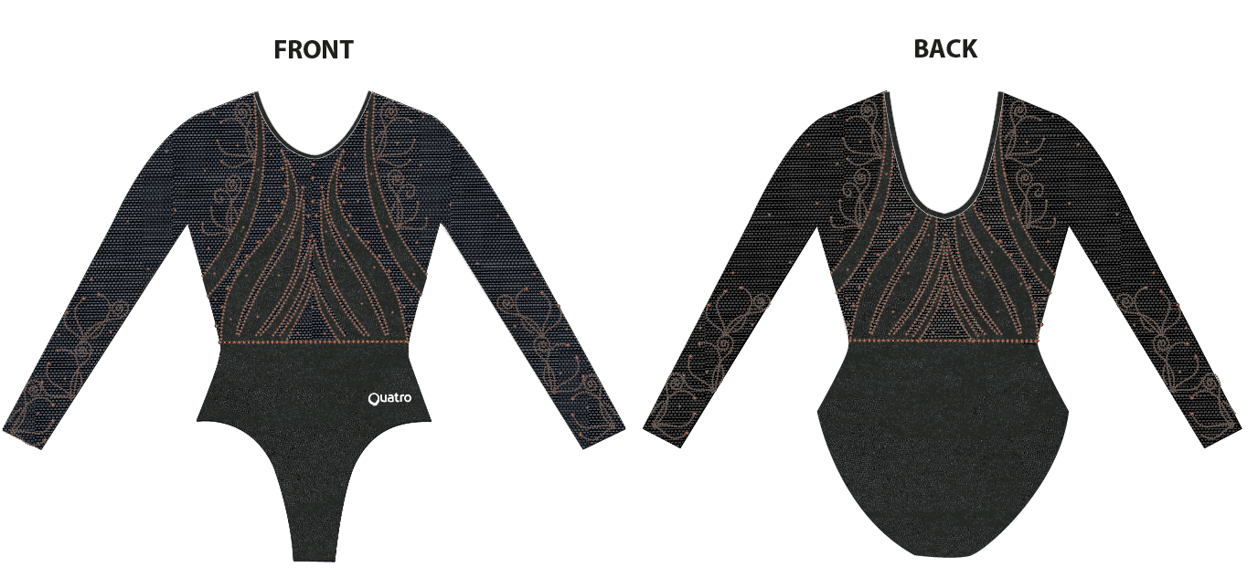 Magnifique Long Sleeve Black
