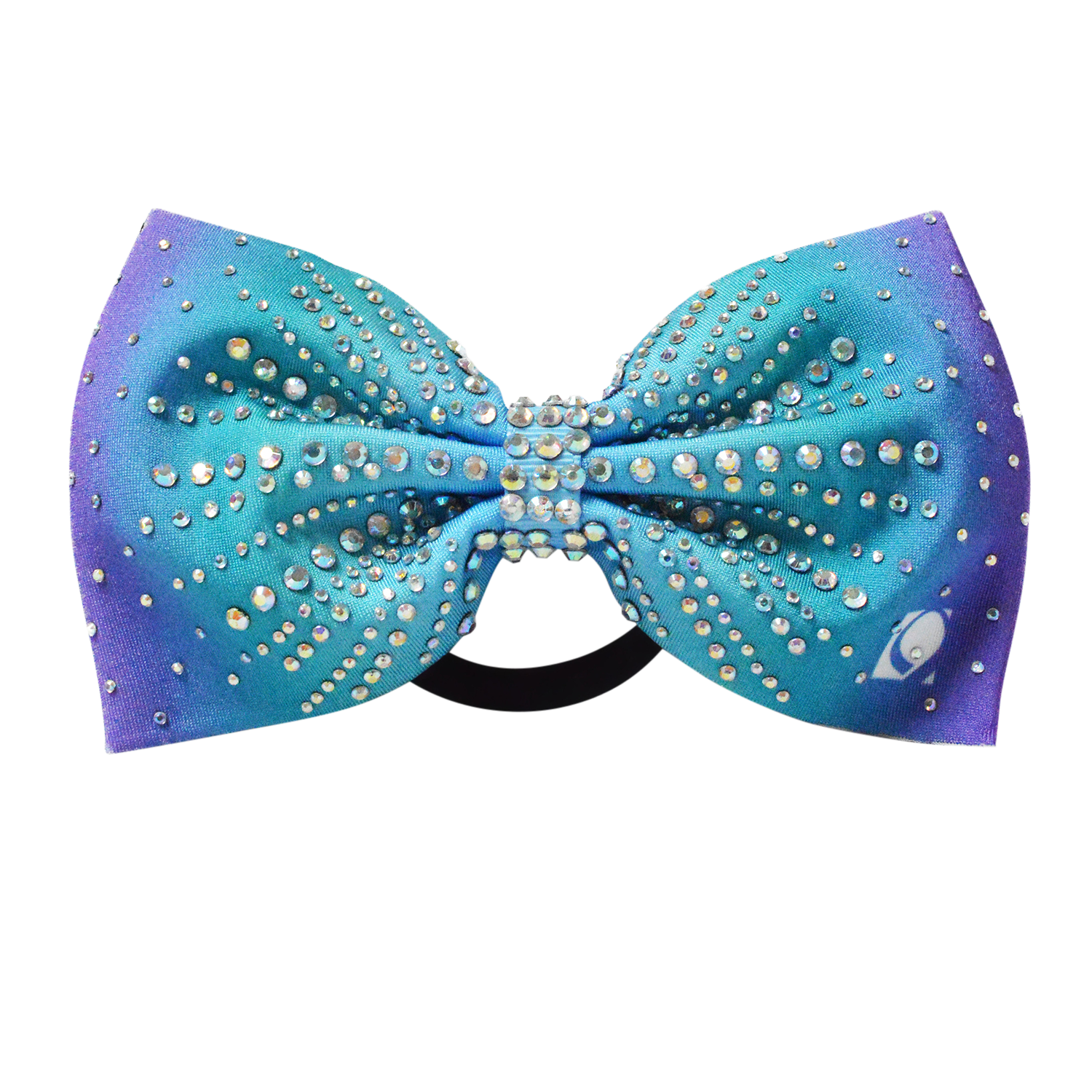 Opal Ombre Rhinestone Bow