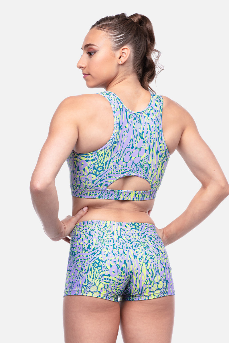 Panther Green Crop Set