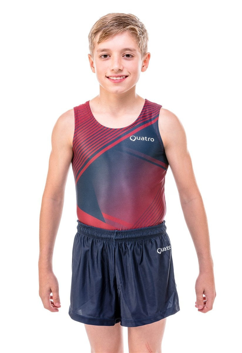 Sequence Burgundy Mens Leotard