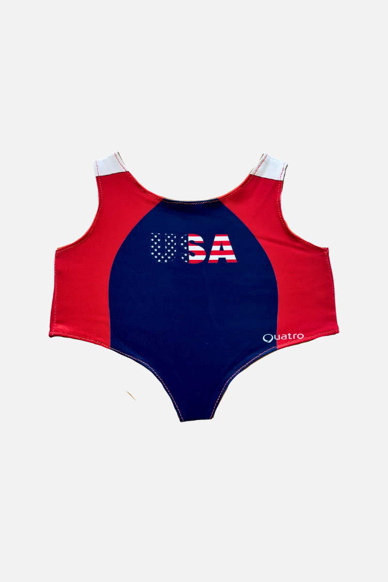 Stripes Teddy Leotard - Large