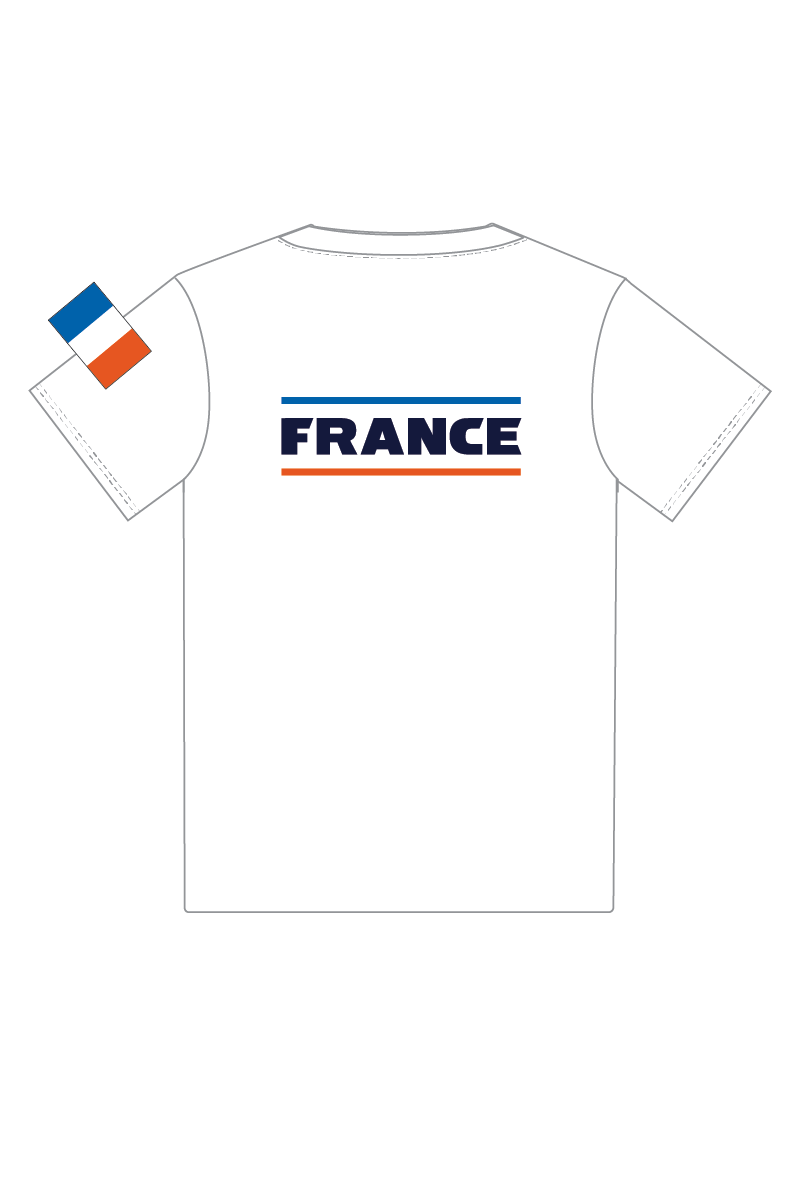 FFG EURO GYM PACK UNISEX T-SHIRT - WHITE