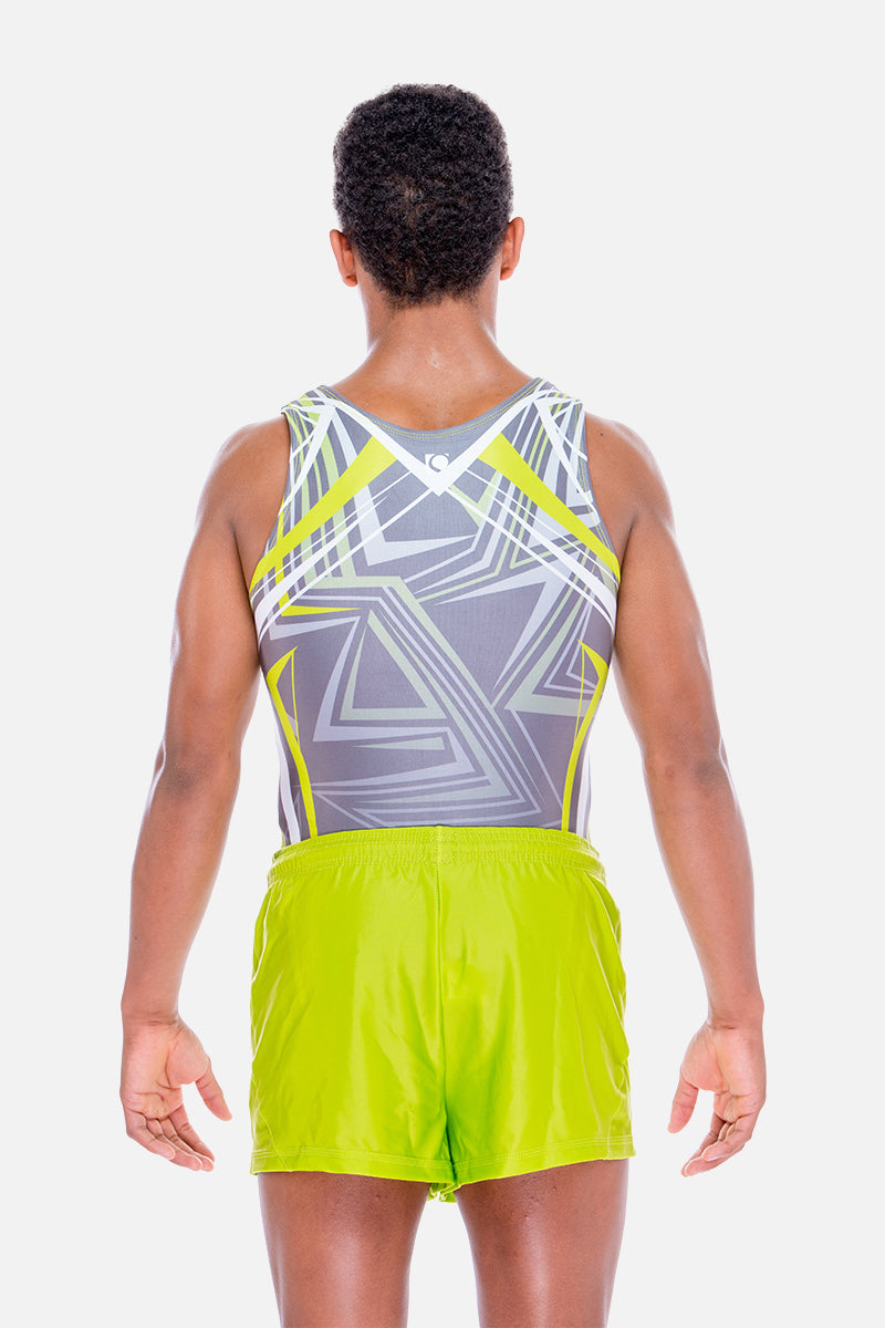 Ares Grey Mens Leotard