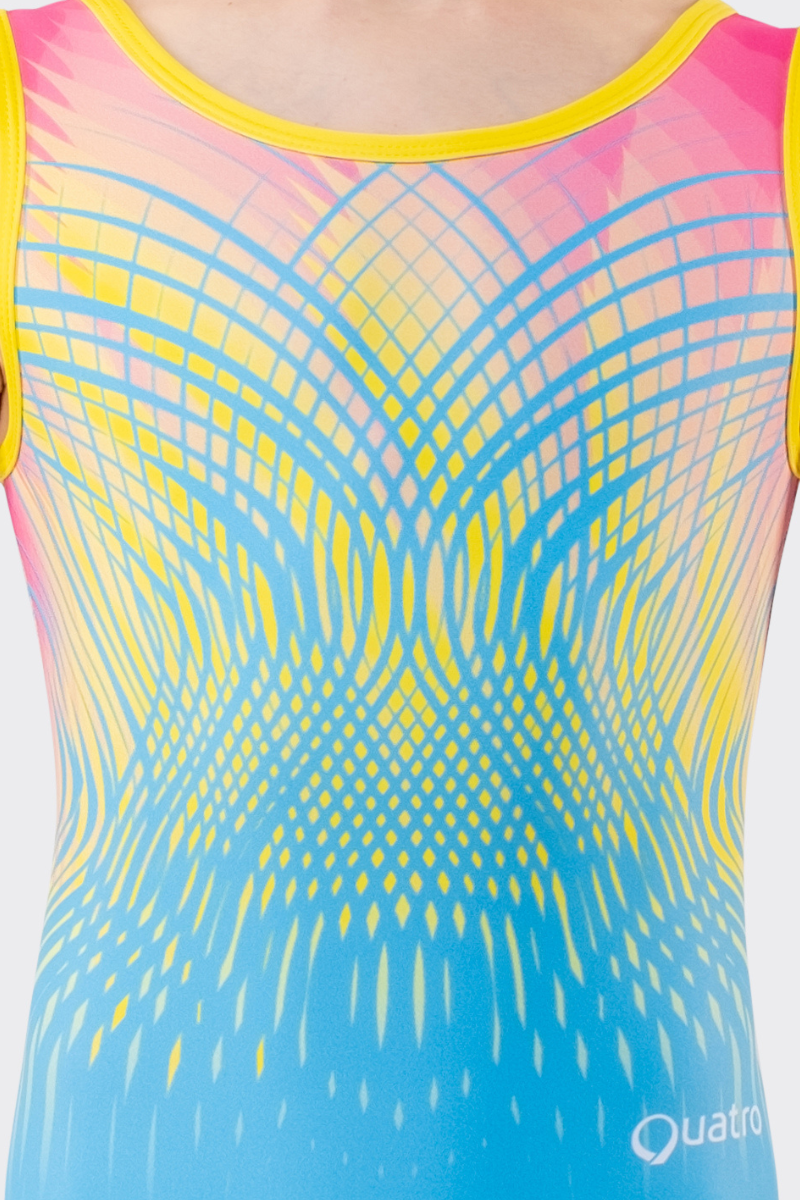 Kaleidoscope Short Sleeve Leotard