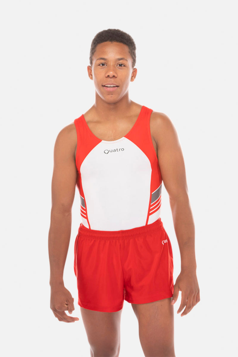 Zeus Red Mens Leotard