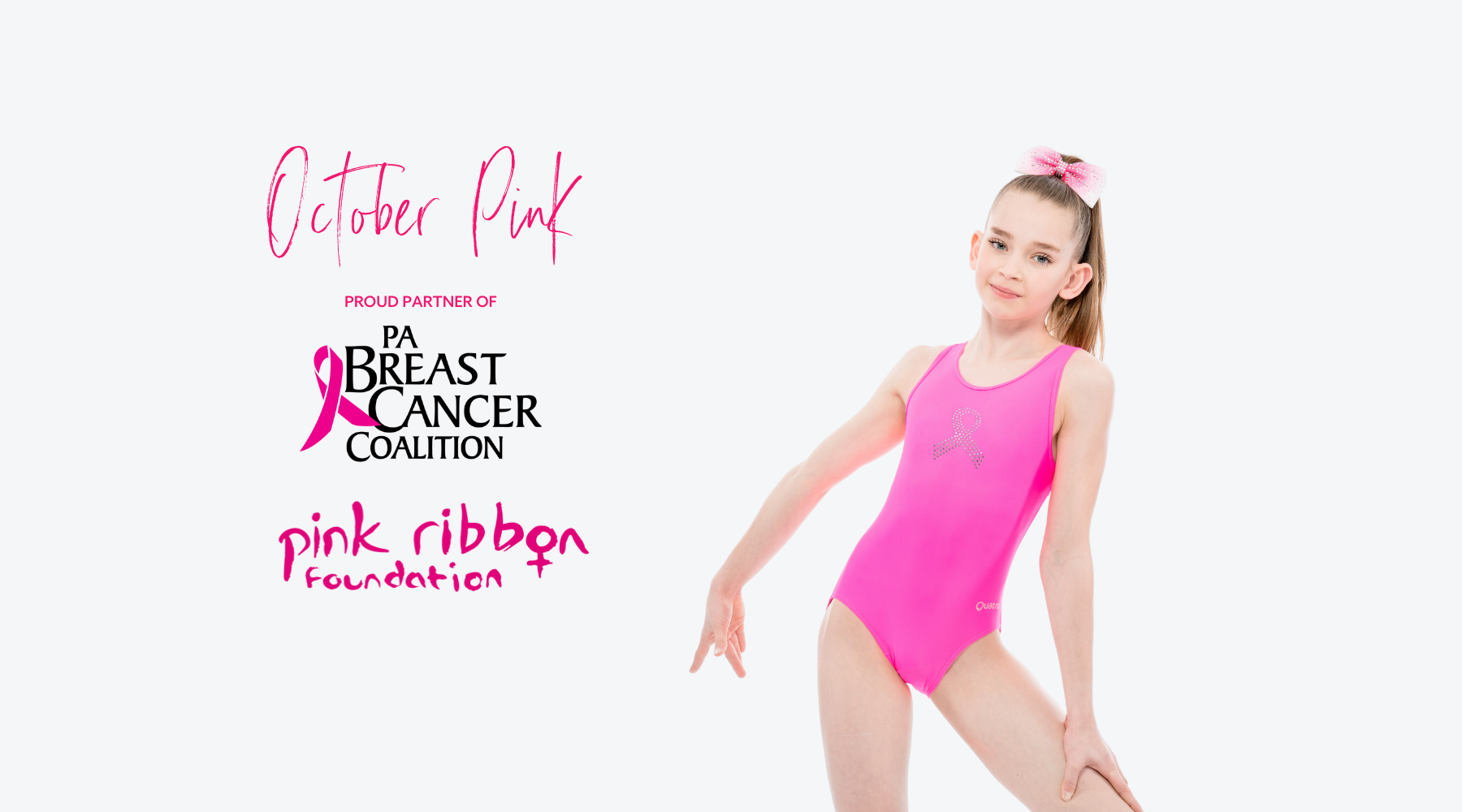 October Pink - A Drive for Breast Cancer Awareness with Quatro Gymnastics