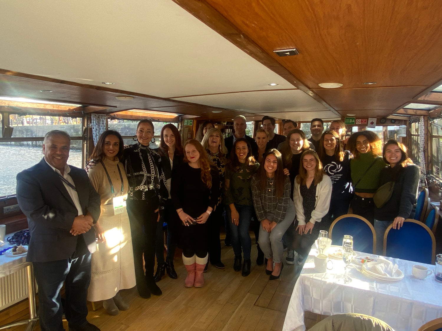 Quatro hosts boat party in Liverpool