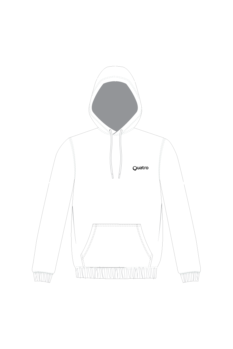AGK TEXTILES WEISSER HOODIE