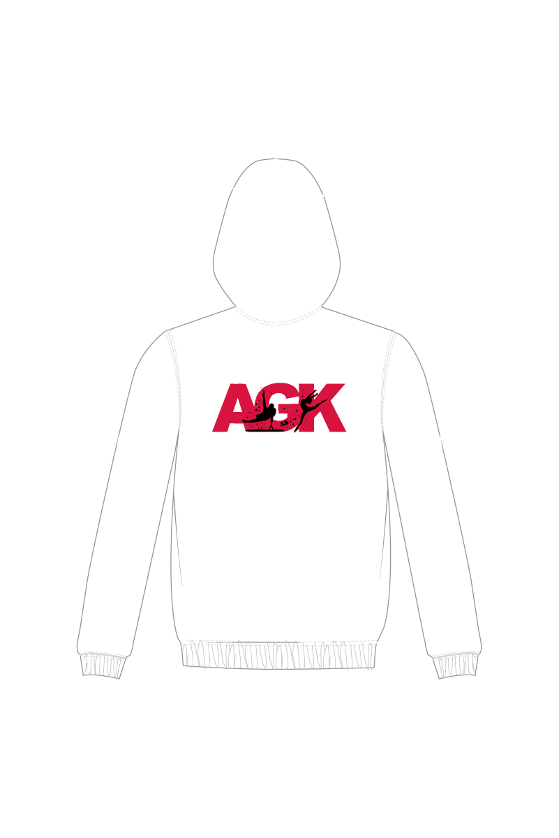 AGK TEXTILES WHITE ZOODIE