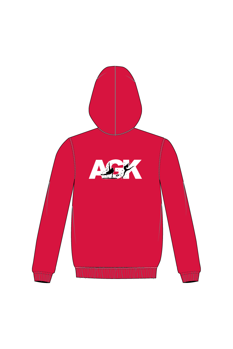 AGK TEXTILES RED ZOODIE