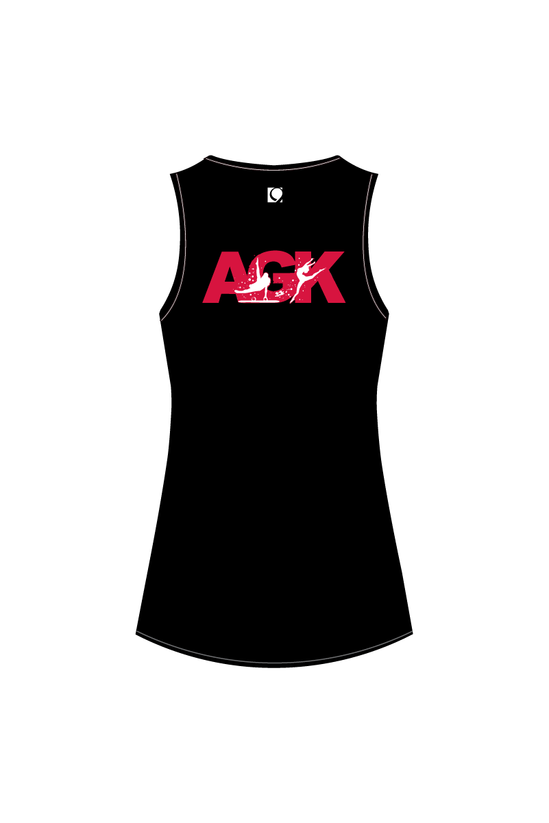 GILET NOIR AGK TEXTILES