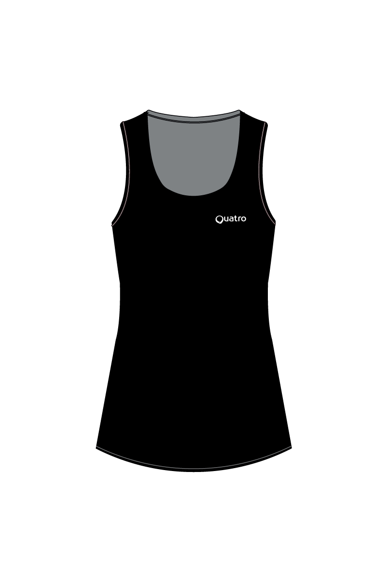 GILET NOIR AGK TEXTILES
