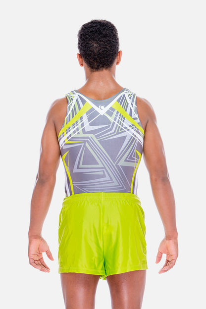 Ares Grey Mens Leotard