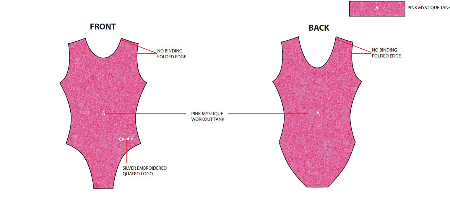 ASCPA Pro Shop 2025 - DÉBARDEUR MYSTIQUE ROSE SS leo - D4