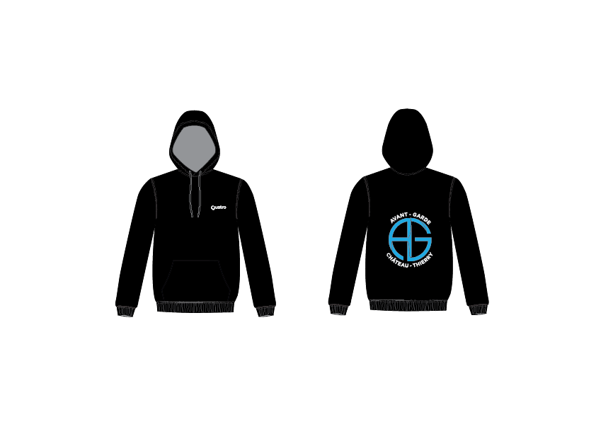 Avant Garde 2025 - Schwarze Hoodies - D16RV4
