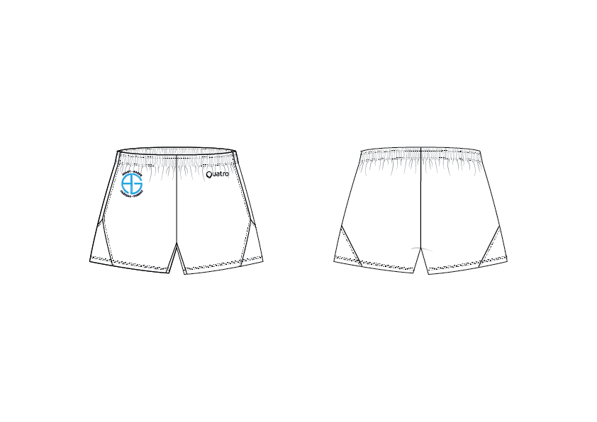 Avant Garde 2025 - Weiße Herrenshorts - D10RV2