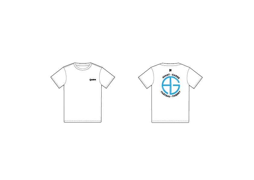 Avant Garde 2025 – Weißes T-Shirt – D6RV4