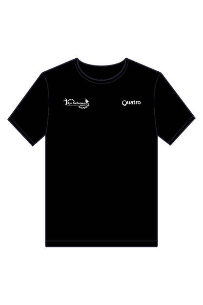 BARTENHEIM BLACK COTTON T-SHIRT