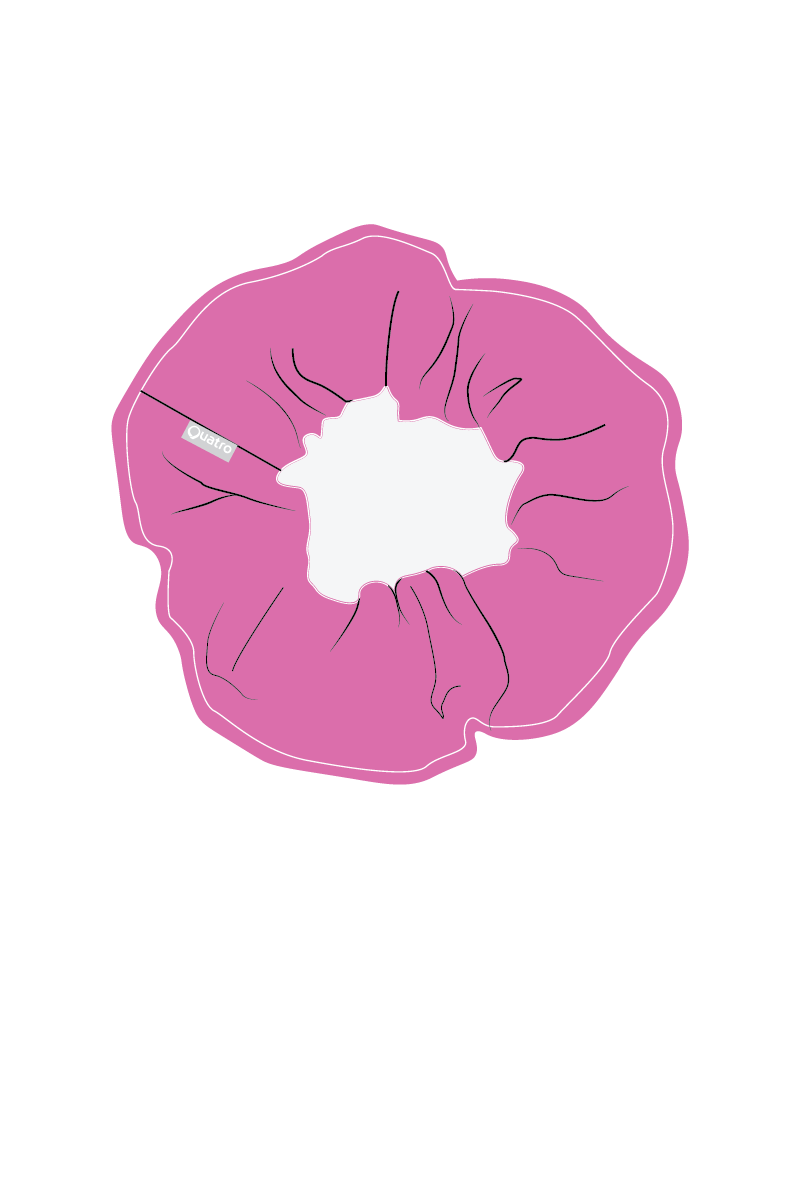 BARTENHEIM PINK LYCRA SCRUNCHIE
