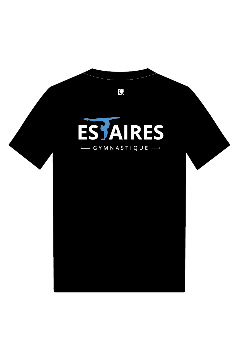 Black T-Shirt D3 RV2 Estaires 365 boutique