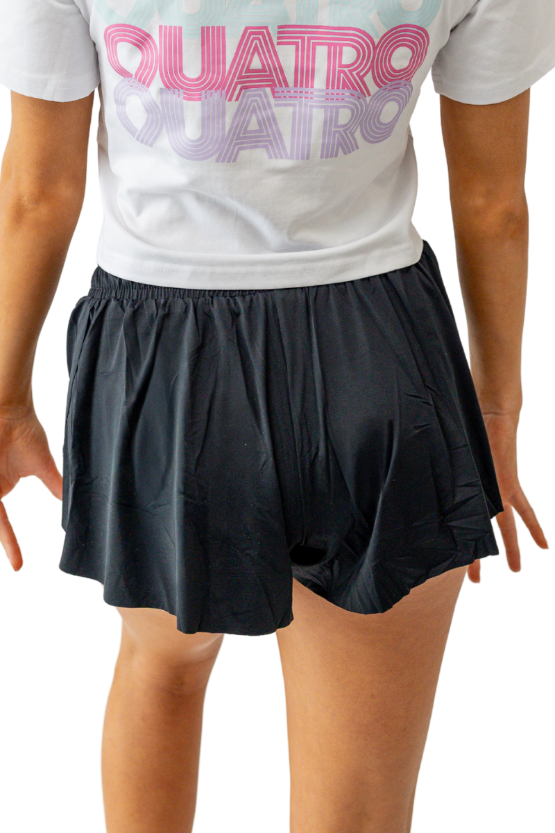 Black Butterfly Shorts