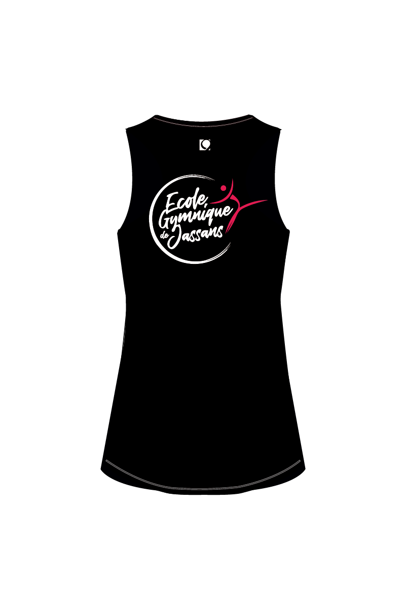 ECOLE GYMNIQUE DE JASSANS WOMENS BLACK VEST
