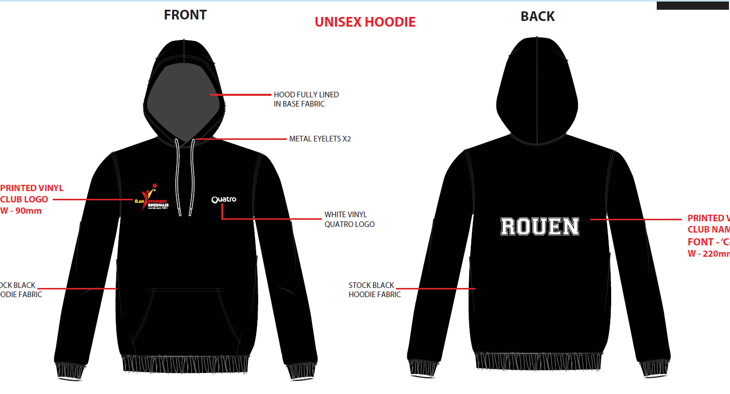 EG ROUEN UNISEX HOODIE