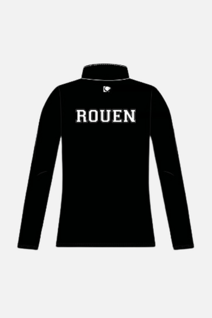 EG ROUEN Black Women Yoga Fitted Jacket