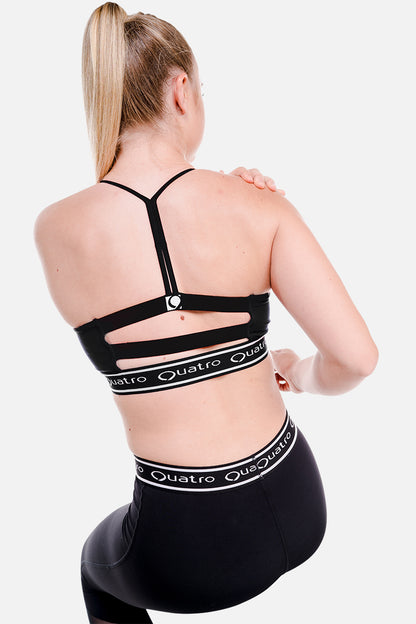 ENERGY BLACK CROP TOP