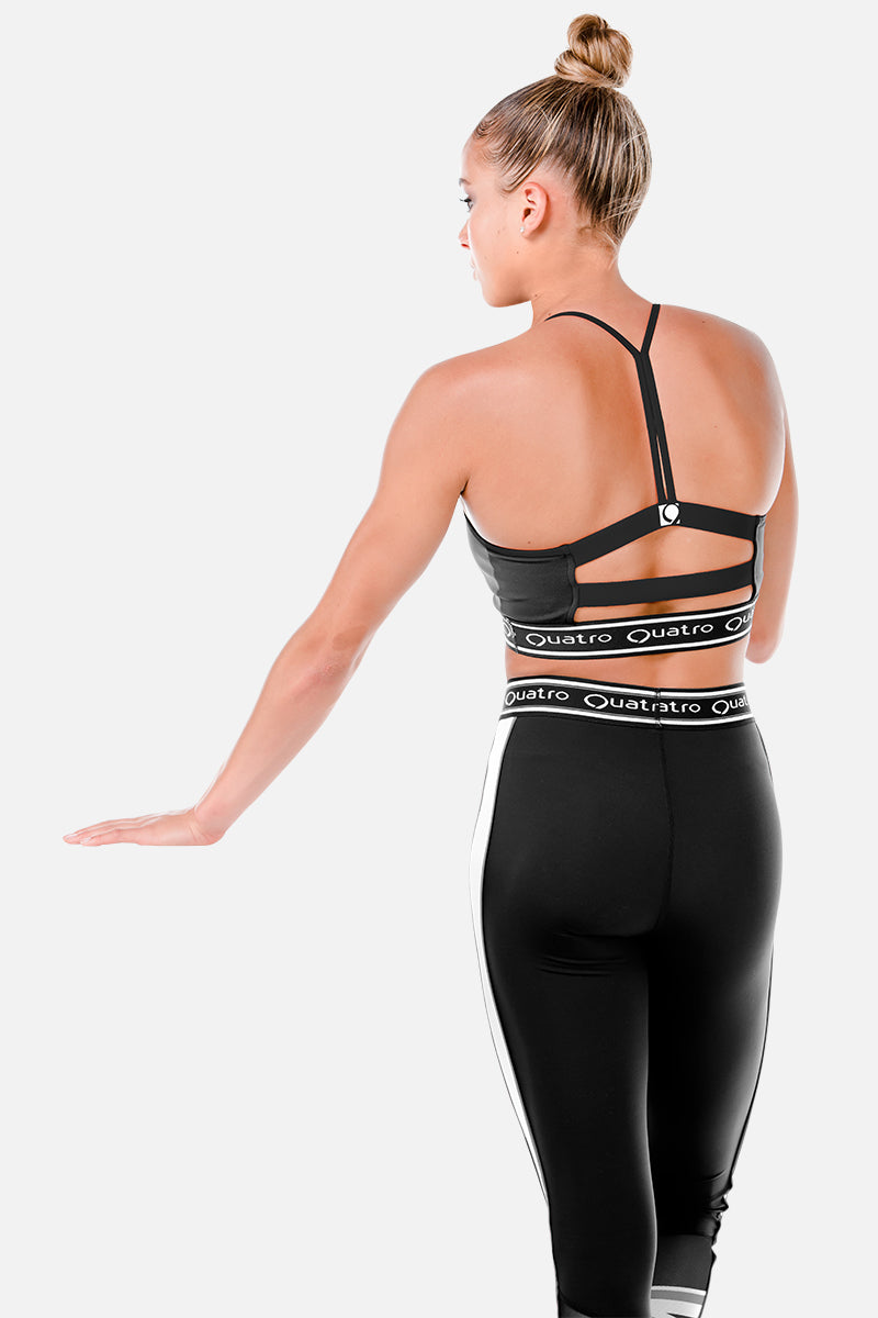 ENERGY BLACK CROP TOP