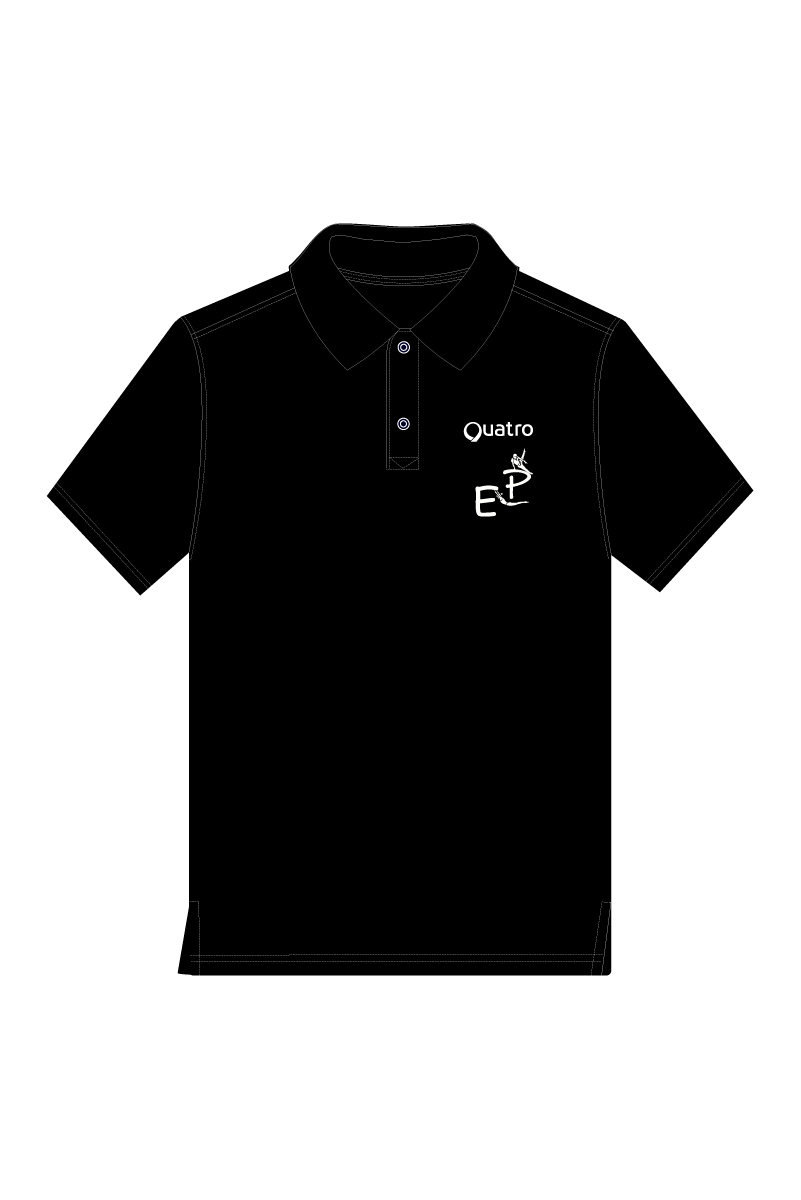 ÉTOILE PARIGNÉENE Black Polo Shirt