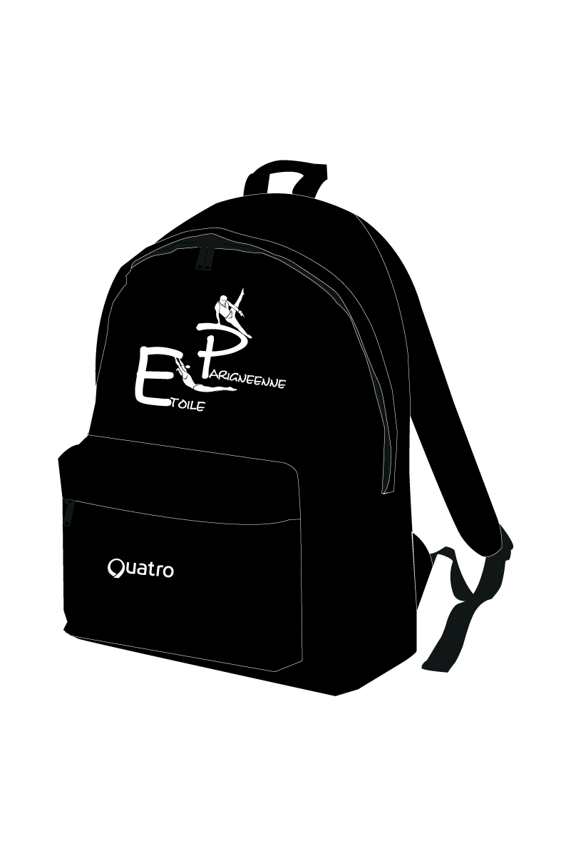 ÉTOILE PARIGNÉENE Black Backpack