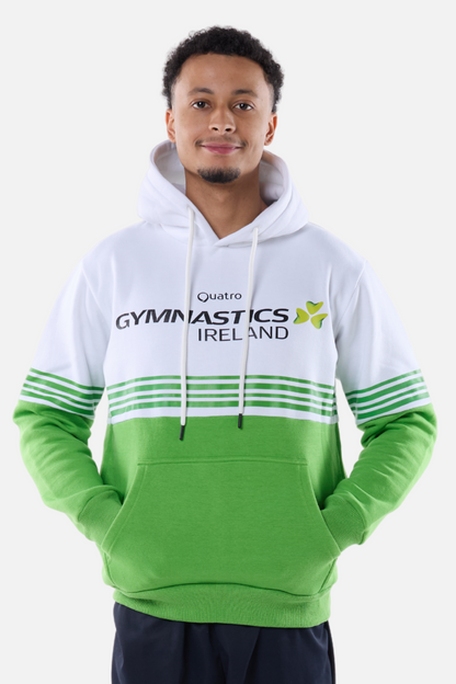 Gymnastics Ireland Fan Range White Hoodie