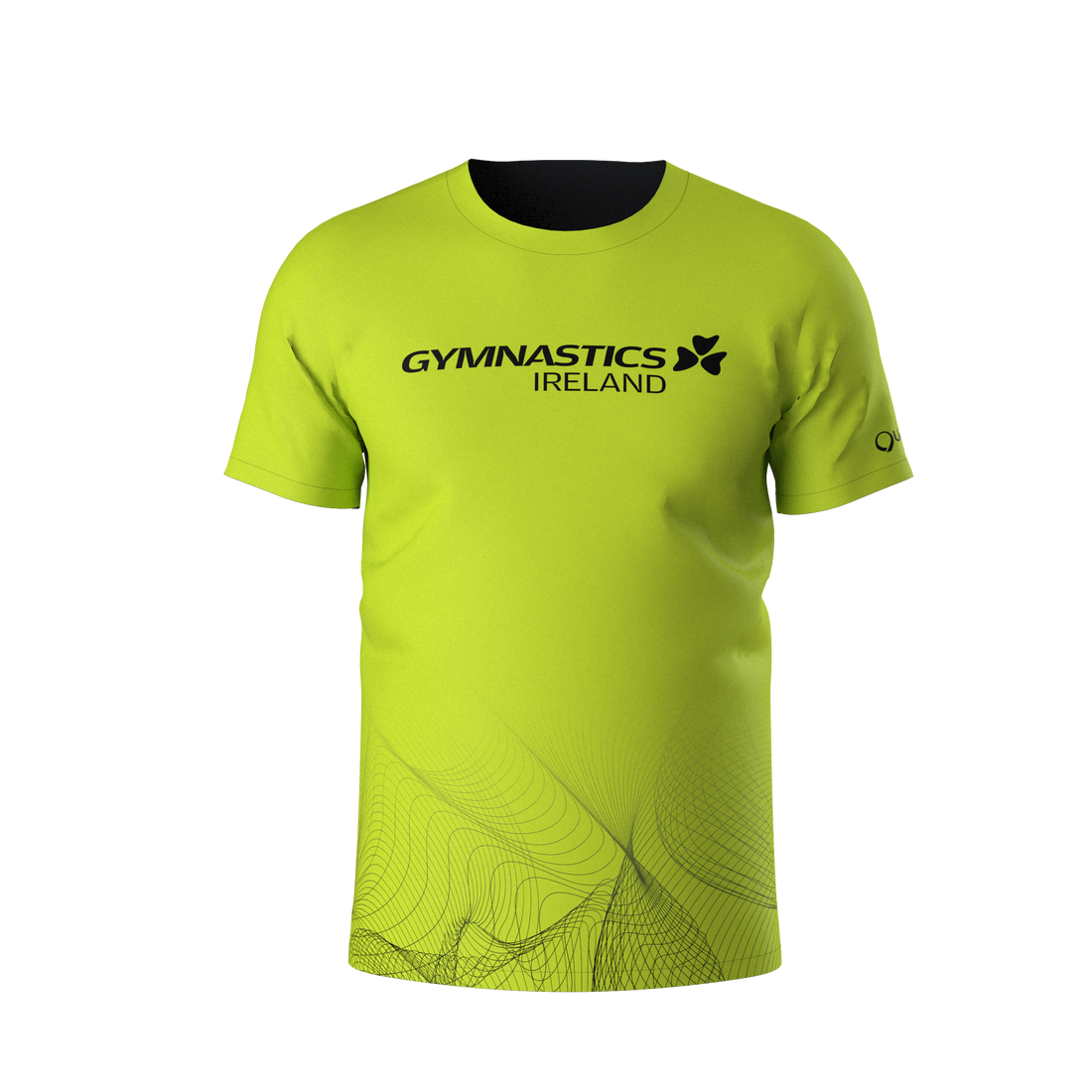 GYMNASTIK IRLAND FAN T-SHIRT LIME