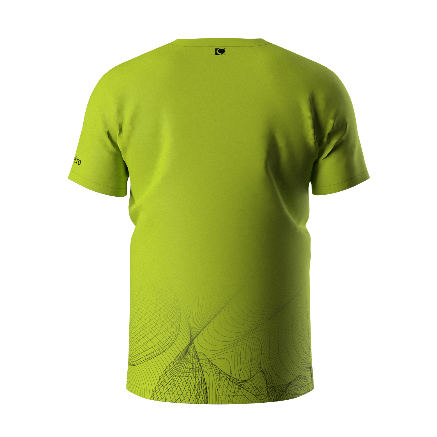GYMNASTICS IRELAND FAN TSHIRT LIME