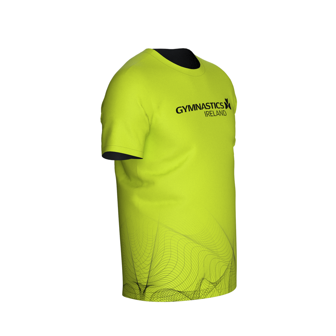 GYMNASTIK IRLAND FAN T-SHIRT LIME