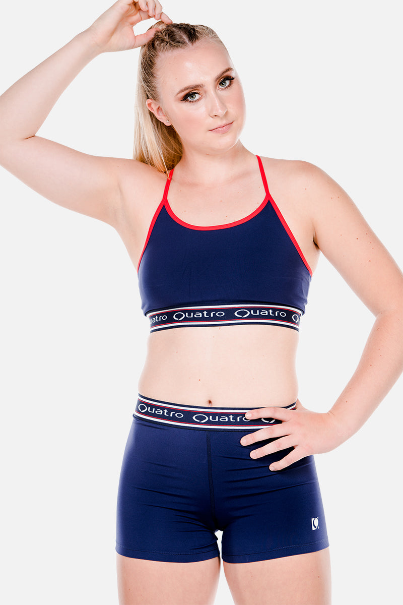 Kingdom Navy Crop Top