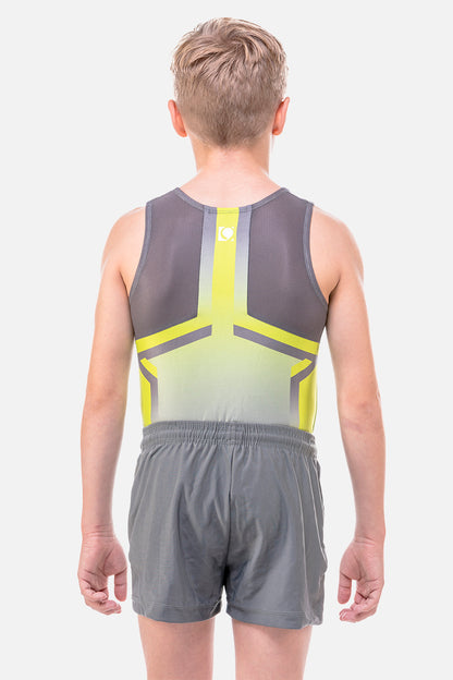 Labyrinth Grey Mens Leotard