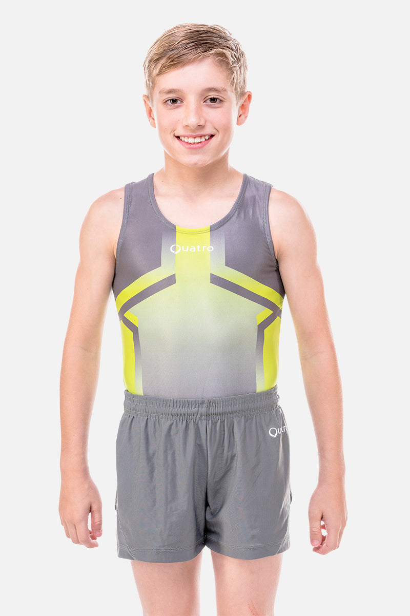 Labyrinth Grey Mens Leotard