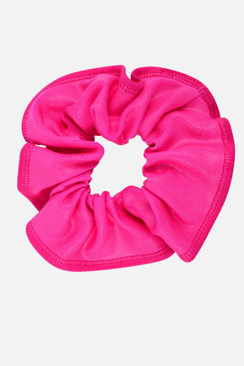 Chouchou rose fluo