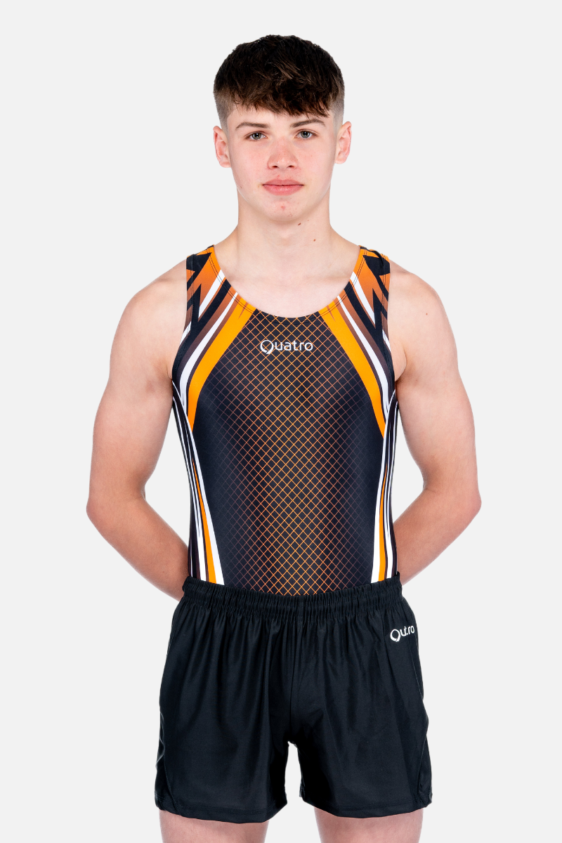 Origin Men's Gymnastics Leotard | Quatro Gymnstics – Quatro Gymnastics ...