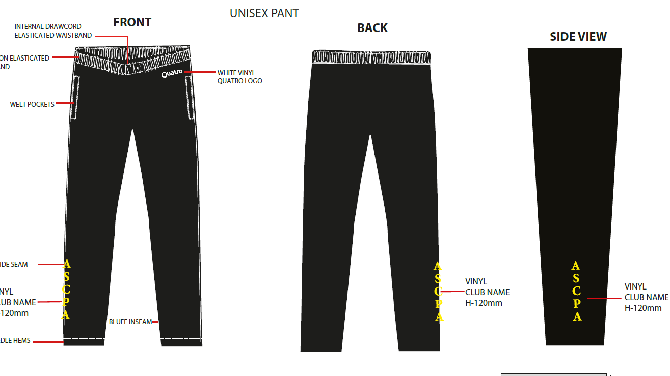 PESSAC JOGGERS24 CU5.5.274.BK.F1