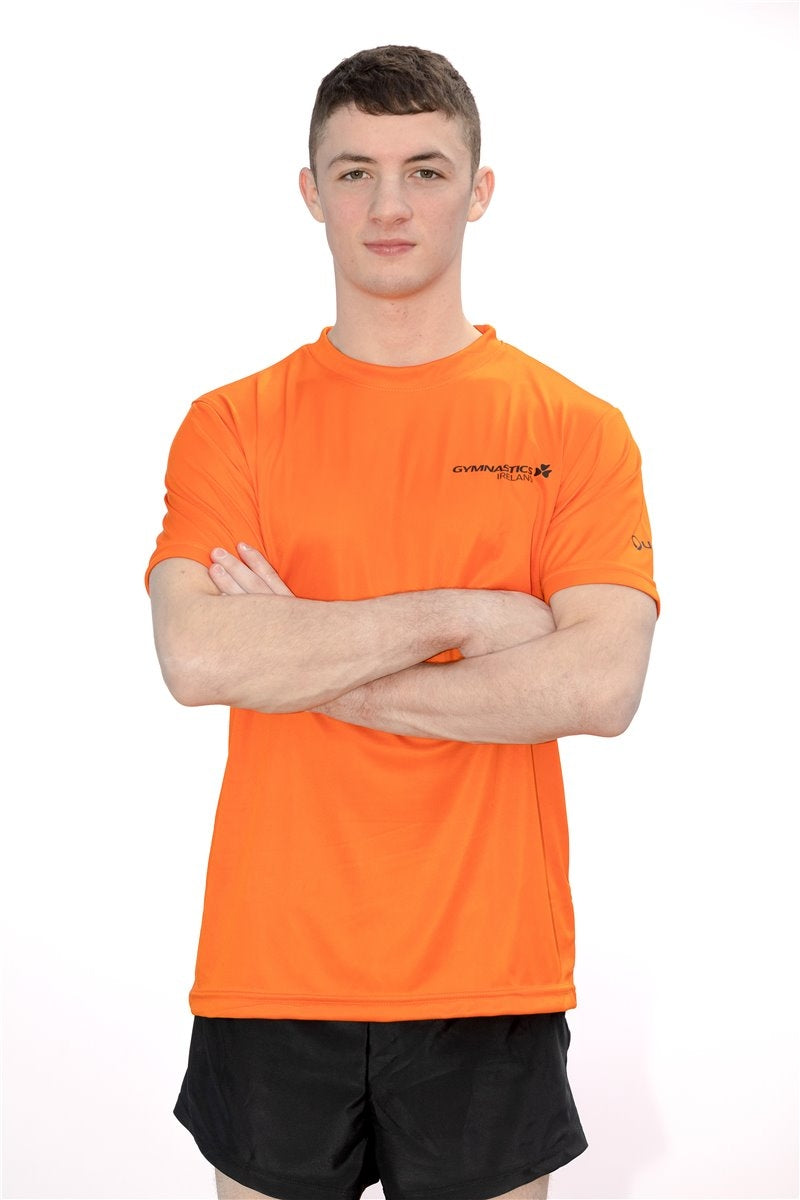 Gymnastics Ireland Fan Range T-Shirt Orange