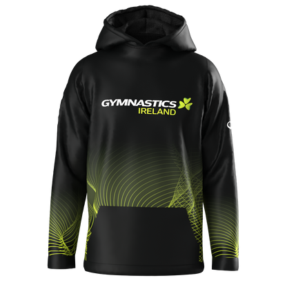 GYMNASTICS IRELAND FAN HOODIE BLACK