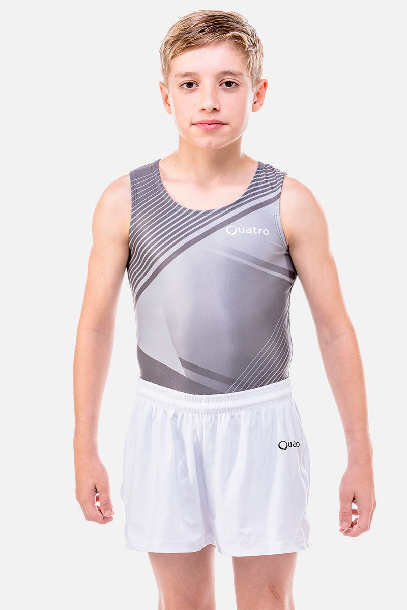 Sequence Grey Mens Leotard
