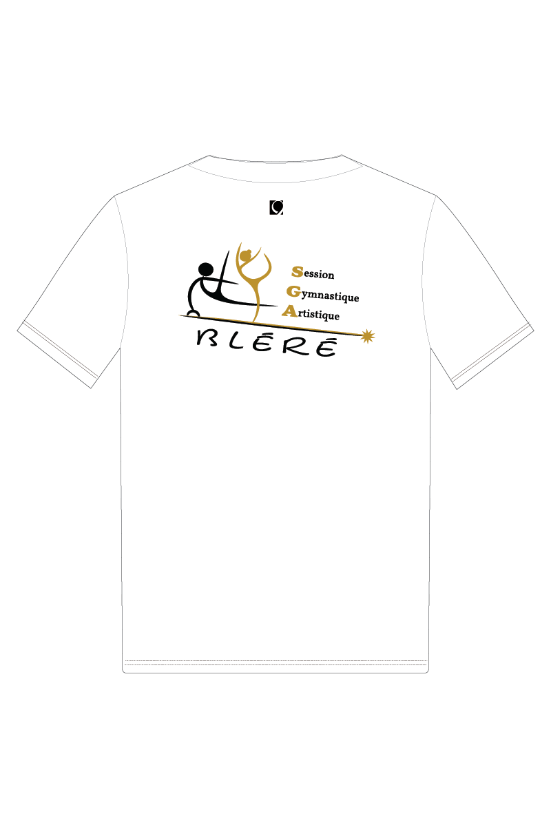 SGA BLÉRÉ WEISSES BAUMWOLL-T-SHIRT